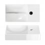 Umywalka 38x19 cm prostokątna ścienna-nablatowa biała CL030316101R Clou Vale zdj.3