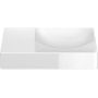 Umywalka 38x19 cm prostokątna ścienna-nablatowa biała CL0303161L Clou Vale zdj.1