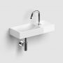 Umywalka 45x19 cm prostokątna ścienna-nablatowa biała CL030316201R Clou Vale zdj.5