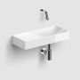 Umywalka 45x19 cm prostokątna ścienna-nablatowa biała CL0303162L Clou Vale zdj.5