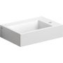 Umywalka 42.5x29 cm prostokątna ścienna-nablatowa biała CL0303220 Clou Flush zdj.1