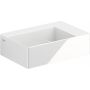 Umywalka 35.5x24.5 cm prostokątna ścienna-nablatowa biała CL0303420 Clou New Flush zdj.1