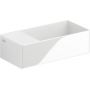 Umywalka 35x18 cm prostokątna ścienna-nablatowa biała CL0303432 Clou New Flush zdj.1