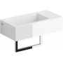 Umywalka 36x18 cm prostokątna ścienna-nablatowa biała CL030803102 Clou New Flush zdj.1