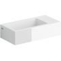 Umywalka 36x18 cm prostokątna ścienna-nablatowa biała CL0308031 Clou New Flush zdj.1