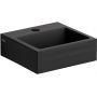 Umywalka 28x27 cm prostokątna ścienna-nablatowa czarna CL0312010 Clou Flush zdj.1