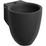 Umywalka 31.5x27 cm okrągła ścienna czarna CL0312060 Clou Flush zdj.1