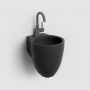 Umywalka 31.5x27 cm okrągła ścienna czarna CL0312060 Clou Flush zdj.4