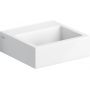 Umywalka 28x27 cm prostokątna ścienna-nablatowa biała CL0313011 Clou Flush zdj.1