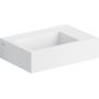 Umywalka 36x24.5 cm prostokątna ścienna-nablatowa biała CL0313021 Clou Flush zdj.1