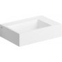 Umywalka 42.5x29 cm prostokątna ścienna-nablatowa biała CL0313221 Clou Flush zdj.1