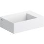 Umywalka 35.5x24.5 cm prostokątna ścienna-nablatowa biała CL0313420 Clou New Flush zdj.1