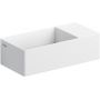 Umywalka 35x18 cm prostokątna ścienna-nablatowa biała CL031343002 Clou New Flush zdj.1