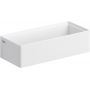 Umywalka 38x18 cm prostokątna ścienna-nablatowa biała CL0313431 Clou New Flush zdj.1