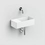 Umywalka 35x18 cm prostokątna ścienna-nablatowa biała CL0313432 Clou New Flush zdj.3