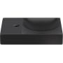 Umywalka 38x19 cm prostokątna ścienna-nablatowa czarna CL033016101L Clou Vale zdj.1