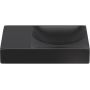 Umywalka 38x19 cm prostokątna ścienna-nablatowa czarna CL0330161L Clou Vale zdj.1