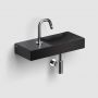 Umywalka 45x19 cm prostokątna ścienna-nablatowa czarna CL033016201L Clou Vale zdj.5