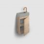 Umywalka 36x18 cm prostokątna ścienna-nablatowa szary/kamień CL0332030 Clou Flush zdj.10