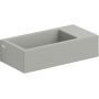 Umywalka 36x18 cm prostokątna ścienna-nablatowa szary/kamień CL0332031 Clou Flush zdj.1