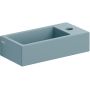 Umywalka 36x18 cm prostokątna ścienna-nablatowa niebieska CL0338030 Clou New Flush zdj.1