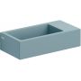 Umywalka 36x18 cm prostokątna ścienna-nablatowa niebieska CL0338031 Clou New Flush zdj.1
