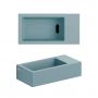 Umywalka 36x18 cm prostokątna ścienna-nablatowa niebieska CL0338031 Clou New Flush zdj.3
