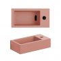 Umywalka 36x18 cm prostokątna ścienna-nablatowa różowa CL0340030 Clou New Flush zdj.3