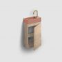 Umywalka 36x18 cm prostokątna ścienna-nablatowa różowa CL0340030 Clou New Flush zdj.8