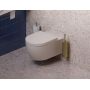 Miska WC z deską wolnoopadającą wisząca bez kołnierza biały mat CL040116020 Clou Hammock zdj.3
