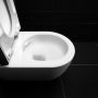 Miska WC wisząca bez kołnierza biały połysk CL0401070 Clou Hammock zdj.4