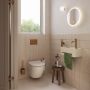 Miska WC z deską wolnoopadającą wisząca biały mat IB04012210220 Clou InBe zdj.4