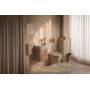 Miska WC z deską wolnoopadającą wisząca bez kołnierza mat IB04012210234 Clou InBe zdj.4