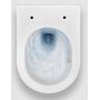 Miska WC z deską wolnoopadającą wisząca bez kołnierza biały połysk IB040222102 Clou InBe zdj.3