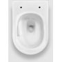 Miska WC z deską wolnoopadającą wisząca bez kołnierza biały połysk IB0402260 Clou InBe zdj.4