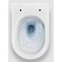 Miska WC z deską wolnoopadającą wisząca bez kołnierza biały połysk IB0412260 Clou InBe zdj.4