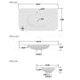 Zestaw Comad OVALIACREMONA8280462S, PUREWHITEGLOSSUM8046 zdj.4
