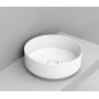 Umywalka 44x44 cm okrągła nablatowa biała D310501 Ceramica Dolomite Noemi zdj.1