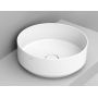 Umywalka 44x44 cm okrągła nablatowa biała D310541 Ceramica Dolomite Noemi zdj.1