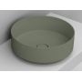 Umywalka 44x44 cm okrągła nablatowa zielona D310575 Ceramica Dolomite Noemi zdj.1