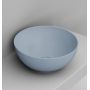Umywalka 44x44 cm okrągła nablatowa niebieska D310671 Ceramica Dolomite Noemi zdj.1
