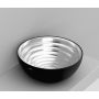 Umywalka 44x44 cm okrągła nablatowa czarna D3107NA Ceramica Dolomite MOVE zdj.1