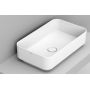 Umywalka 60x36 cm prostokątna nablatowa biała D311141 Ceramica Dolomite zdj.1