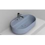 Umywalka 65x40 cm owalna nablatowa niebieska D312071 Ceramica Dolomite Noemi zdj.1