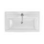 Umywalka 82x49 cm prostokątna biały K02019 Cersanit Iryda zdj.3