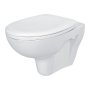 Miska WC wisząca z kołnierzem biały K08027 Cersanit President zdj.1