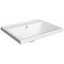 Umywalka 50x40 cm prostokątna meblowa biała 2420 Defra Barcelona zdj.1