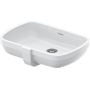 Umywalka 48x32 cm prostokątna podblatowa biała 0398480028 Duravit Qatego zdj.1