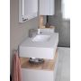 Umywalka 48x32 cm prostokątna podblatowa biała 0398480028 Duravit Qatego zdj.6