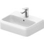 Umywalka 45x35 cm prostokątna nablatowa biała 0746450000 Duravit Qatego zdj.1